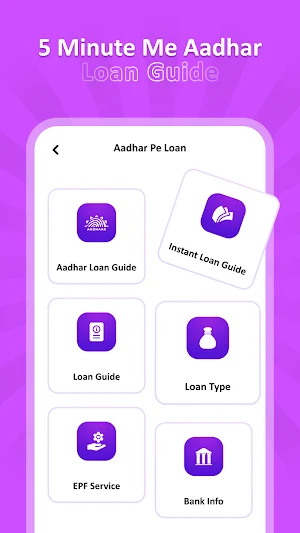 5 Minute Me Aadhar Loan Guide Screenshot 0