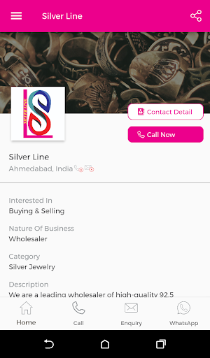Silver Line - 92.5 Silver Jewellery Wholesaler App Screenshot 2