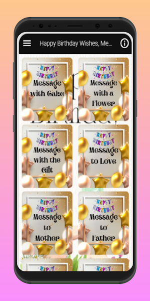 Happy Birthday Wishes, Message Screenshot 0
