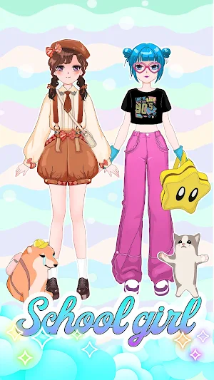 Anime Fashion - Doll Dress Up Screenshot 0