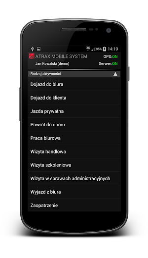Tronik Mobile System Screenshot 1