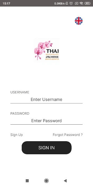 Restaurant Thai Orchidee Screenshot 0