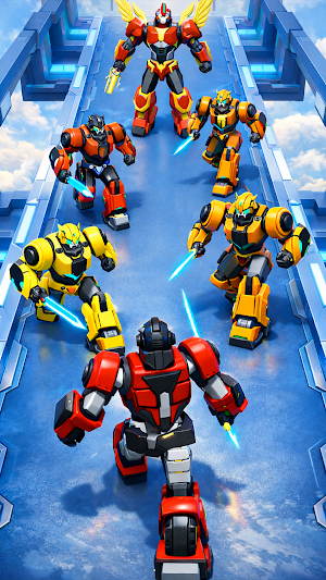 Robot Transform: Runner Game screenshot 4