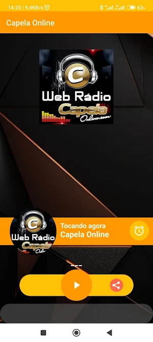 Radio Capela Online Screenshot 2