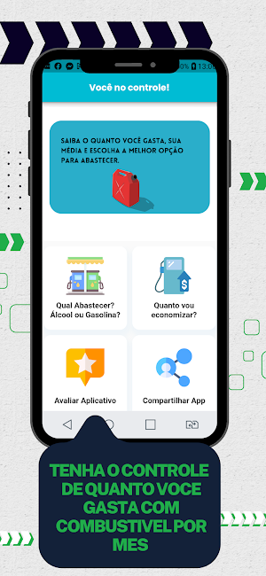 Controle de Combustivel App Screenshot 0