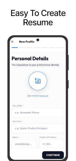AI Resume Builder: CV Maker Screenshot 1