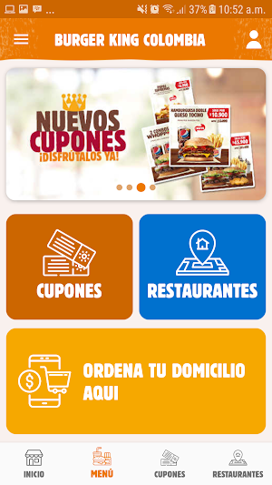 Burger King Colombia Screenshot 0