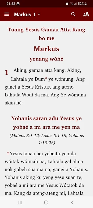 Lembur Bible Screenshot 1