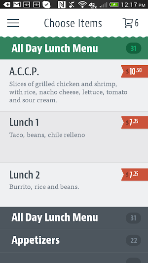 Mi Rodeo Mexican Grill Screenshot 2
