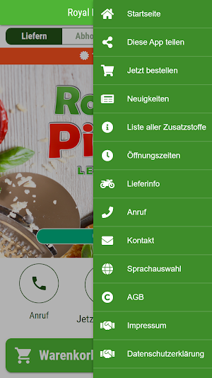 Royal Pizza Leipzig Screenshot 2