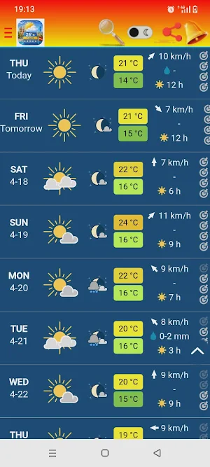 Barcelona Weather – 7 Days Screenshot 3
