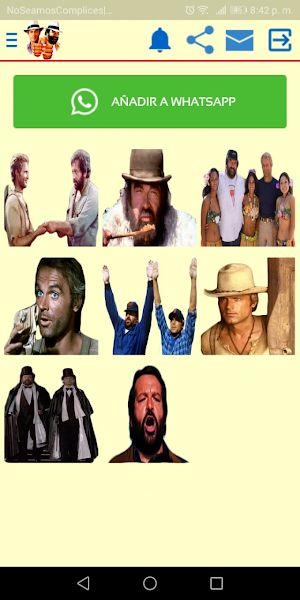 Stickers Bud Terence Screenshot 2