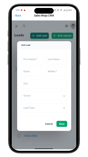 Sales Ninja CRM Screenshot 3