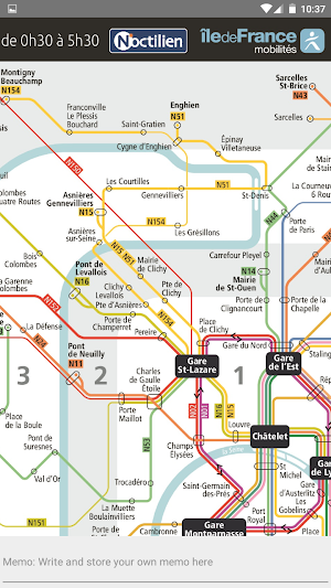 PARIS BUS MAP RATP AIRPORT ACCESS Screenshot 1