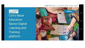 Cox's Bazar Education Sector Screenshot 2