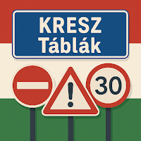 KRESZ Táblák: Teszt & Gyakorló