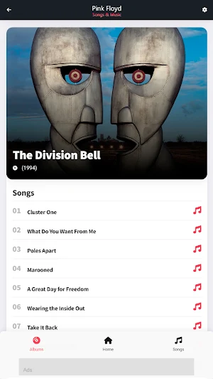 Pink Floyd: Songs & Music Screenshot 2