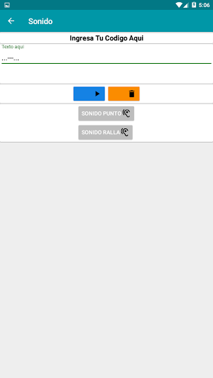 Codigo Morse Screenshot 3