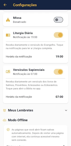 Lírio Católico Screenshot 2