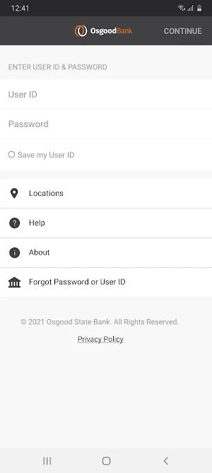 Osgood State Bank Mobile Screenshot 0