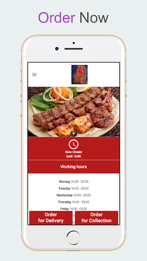 Flames Pizza Grill Screenshot 2