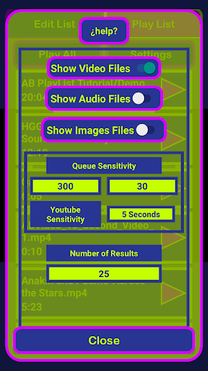 AB PlayList Screenshot 2