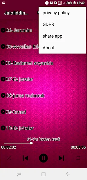 Jaloliddin Ahmadaliyev Xit Screenshot 2