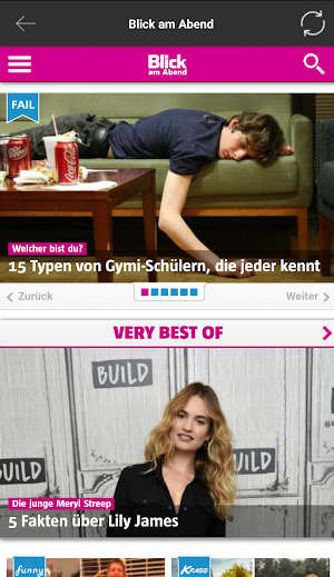 Switzerland Newspapers Screenshot 2