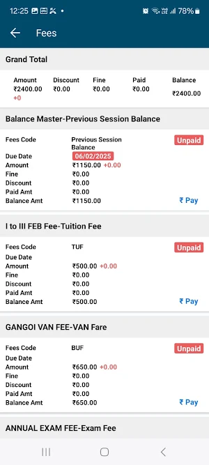Victor School App Screenshot 3