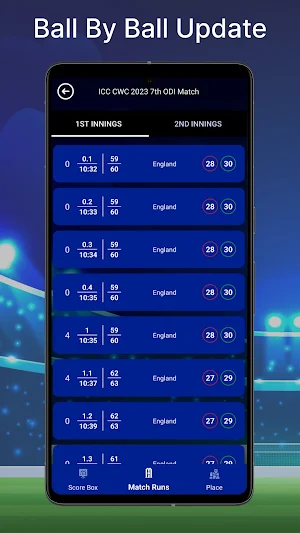 Live Cricket TV WorldCup 2023 Screenshot 2