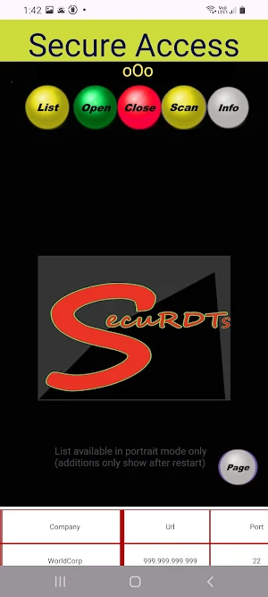 SecuRDTs Screenshot 1
