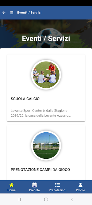 Levante Center Screenshot 3