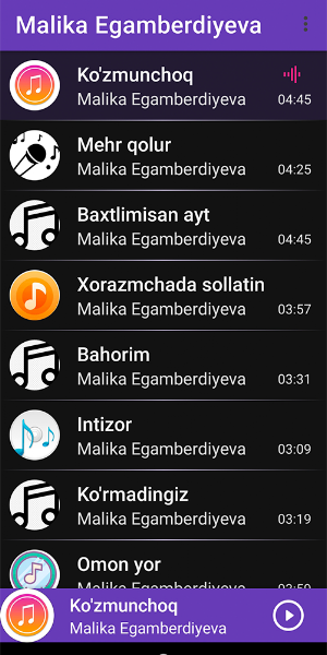 Malika Egamberdiyeva Screenshot 0