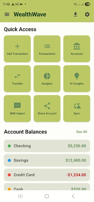 WealthWave Screenshot 0
