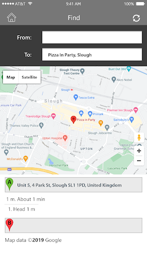 Pizza In Party, Slough Screenshot 1