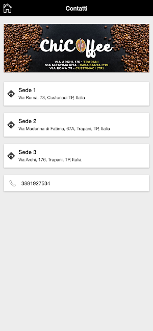 Chicoffee Delivery Screenshot 1