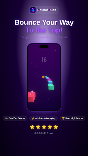 Bounce Rush: Ball Arcade Screenshot 0