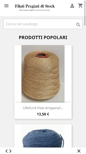 Filati Pregiati di Stock Screenshot 1
