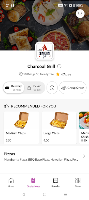 Charcoal Grill Screenshot 2