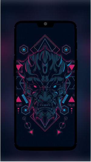 Samurai Hannya Wallpaper Screenshot 2