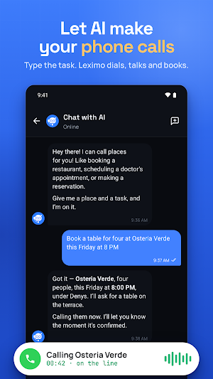Leximo: AI Call Agent Screenshot 0