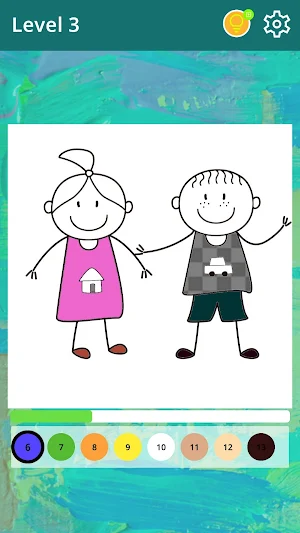 Kawaii Color：Color By Number Screenshot 1