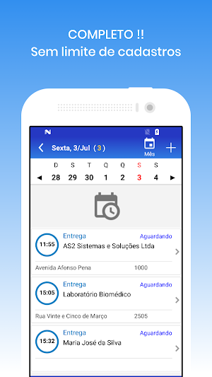 Controle de Entregas Screenshot 2