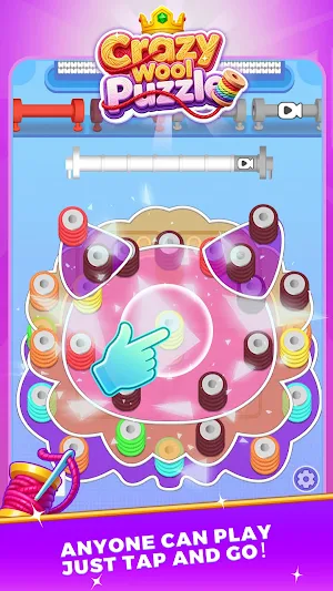 Crazy Wool Puzzle Screenshot 3