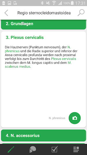 Praktikum Klinische Anatomie Screenshot 2