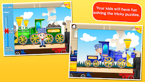 Train Puzzles for Kids Screenshot 1