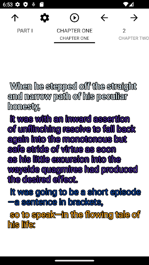 Book: Outcast of the Islands Screenshot 1