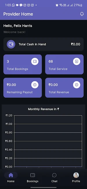 Bluemoon Provider Screenshot 1