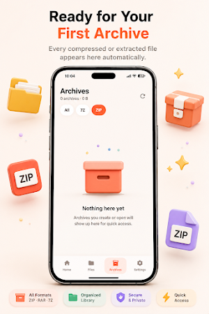 Zip Extractor & Rar Opener Screenshot 3