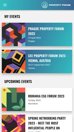 Property Forum Events Screenshot 0